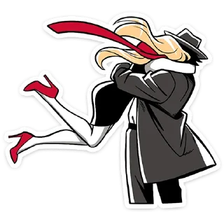 Sticker Элинор и Джордж • @TgSticker - 9