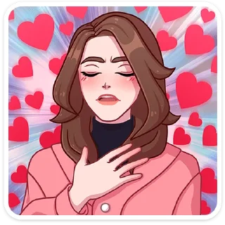 Стикер Элис от @TgSticker - 10