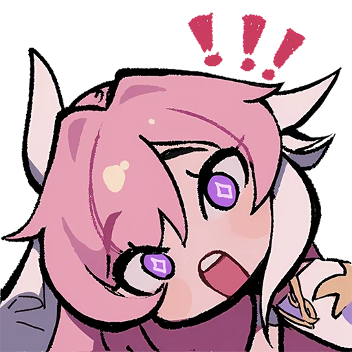 Стикер Elysia Fanset | @honkai_impact_info - 4