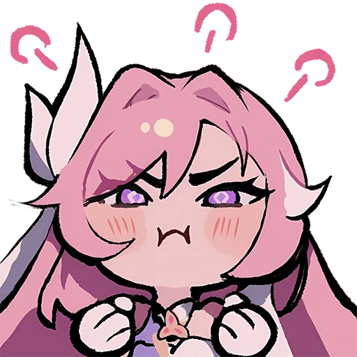 Стикер Elysia Fanset | @honkai_impact_info - 1