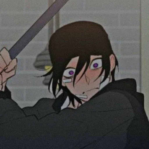 мультфильм человеческое лицо оружие