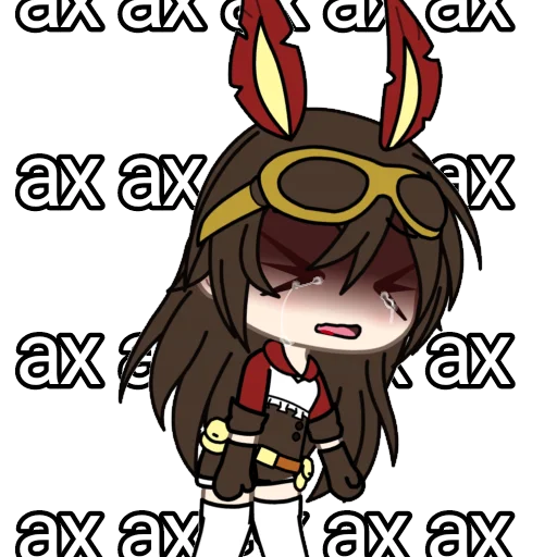 Sticker ГАЧИМУЧИ С ЭМБЕР🐰🏹 - 6