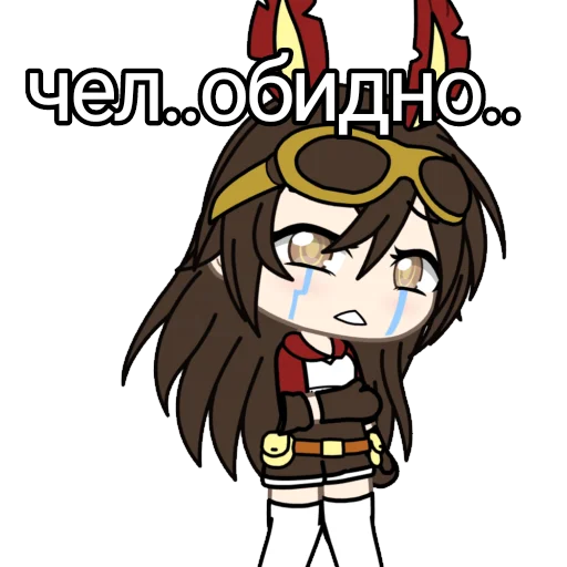 Sticker ГАЧИМУЧИ С ЭМБЕР🐰🏹 - 4