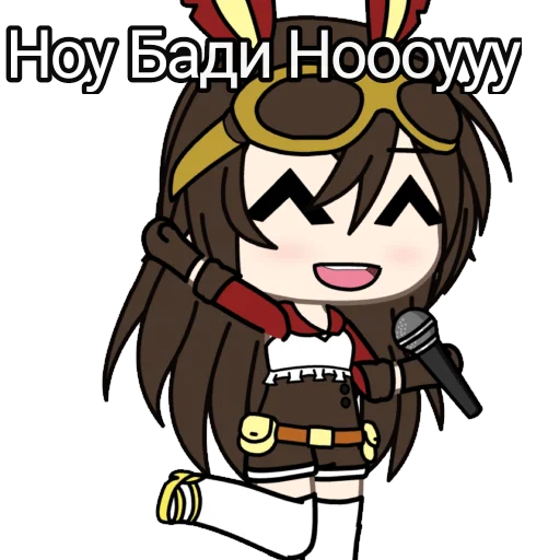 Sticker ГАЧИМУЧИ С ЭМБЕР🐰🏹 - 2