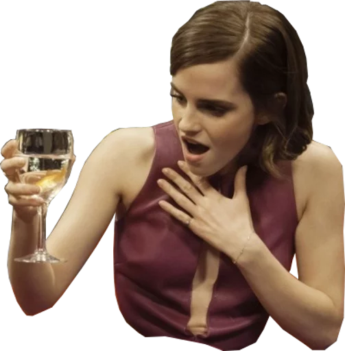 person drink human face