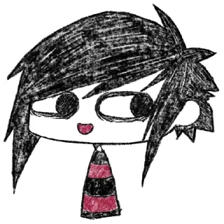 Стикер эмо @anime4_arts - 11