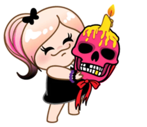 Стикер eMo GirLz 🤘 - 9