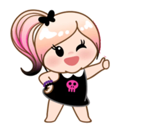Стикер eMo GirLz 🤘 - 7