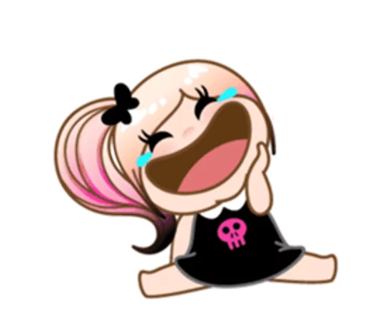 Стикер eMo GirLz 🤘 - 6