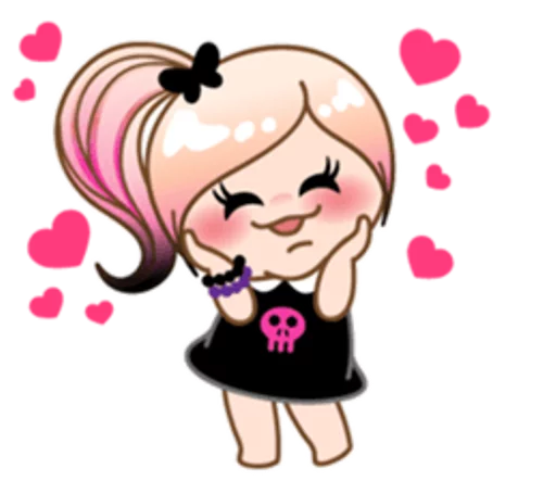 Стикер eMo GirLz 🤘 - 5