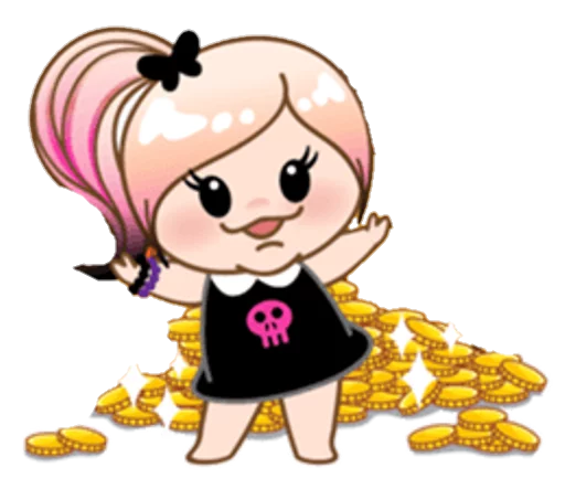 Стикер eMo GirLz 🤘 - 4