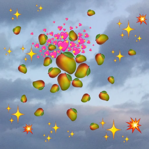Стикер emoji in the sky by @my_unrefined - 3