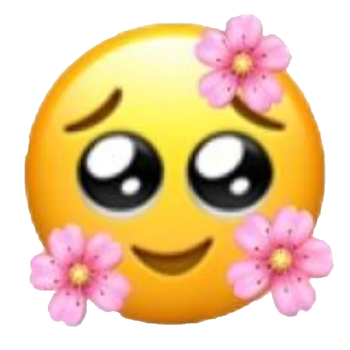 цветок смайлик смайлик