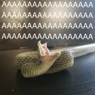 Sticker грустный серпентарий - 6