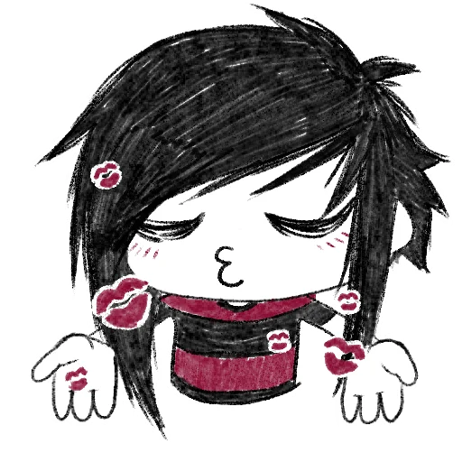 Sticker emosnotd3ad - 1