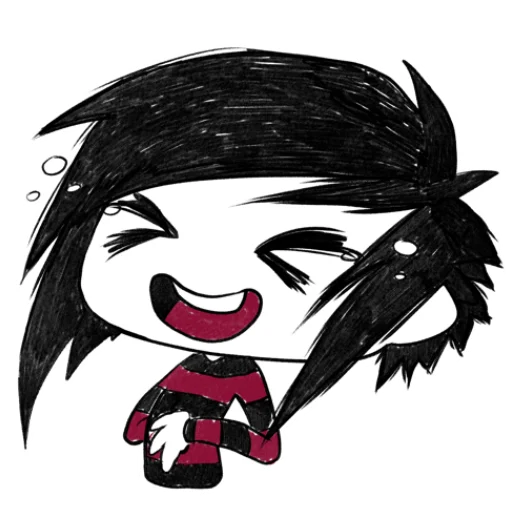 Sticker emosnotd3ad - 1