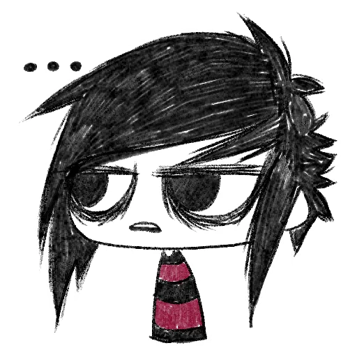 Sticker emosnotd3ad - 1