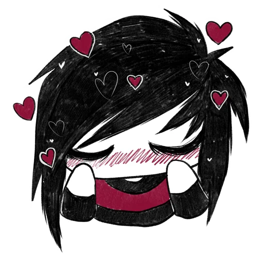 Sticker emosnotd3ad - 1