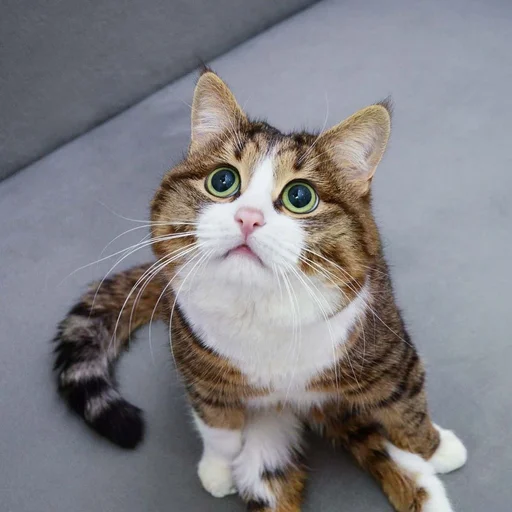 Sticker Эмоциональный кот - 4