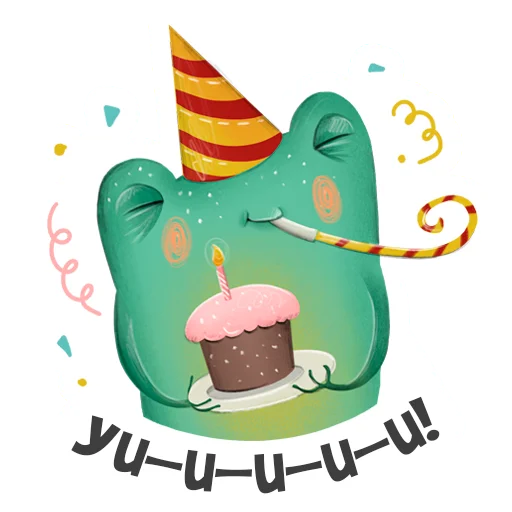 Стикер emotionfrog - 1