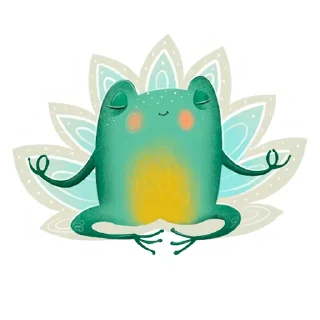 Sticker Лягуха - 5