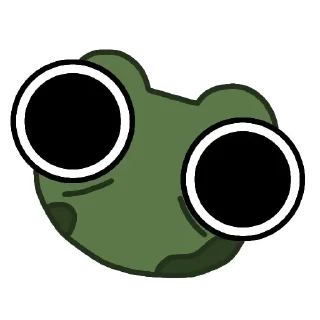 Sticker Эмоциональный квак @anime4_arts - 5