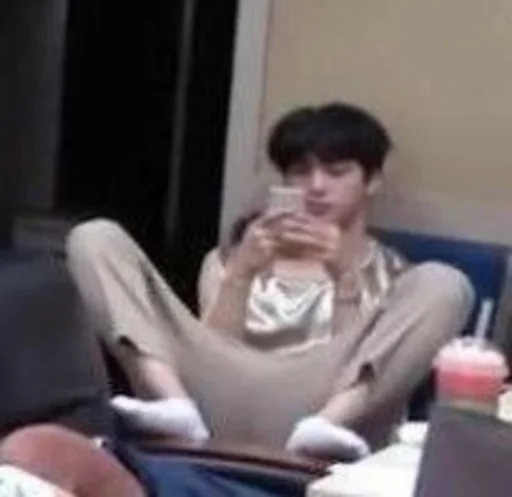 person human face sitting