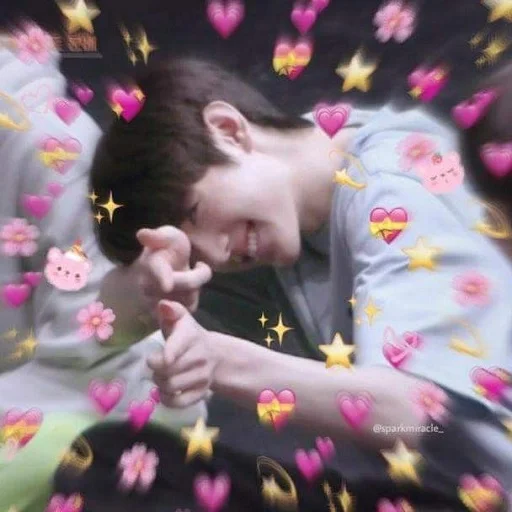 person flower human face