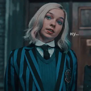 Sticker язык уэнсдей : @morewens - 8