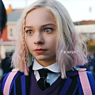 Sticker язык уэнсдей : @morewens - 1