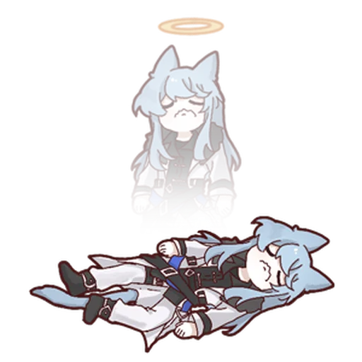 Sticker enoshima_cat_by_NaiDrawBot - 1