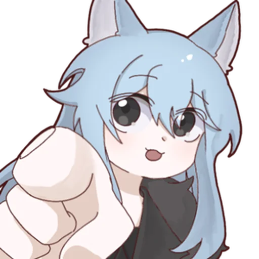 Sticker enoshima_cat_by_NaiDrawBot - 1