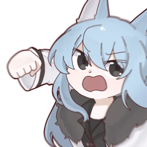 Sticker enoshima_cat_by_NaiDrawBot - 1