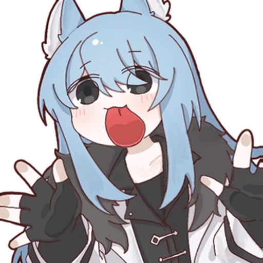 Sticker enoshima_cat_by_NaiDrawBot - 1