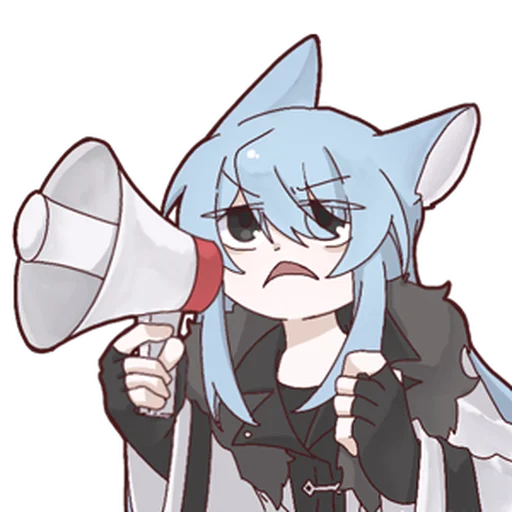 Sticker enoshima_cat_by_NaiDrawBot - 1