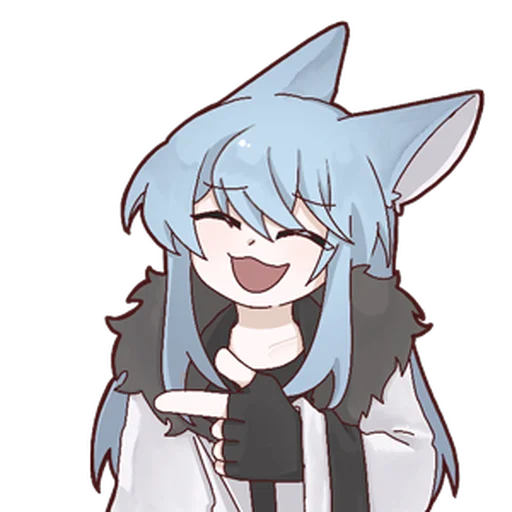 Sticker enoshima_cat_by_NaiDrawBot - 1