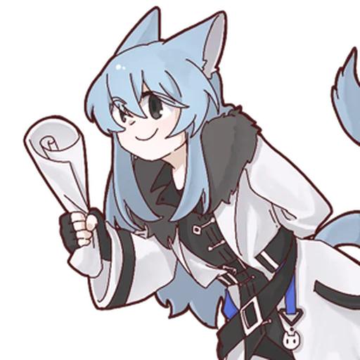 Sticker enoshima_cat_by_NaiDrawBot - 1