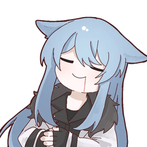 Sticker enoshima_cat_by_NaiDrawBot - 1