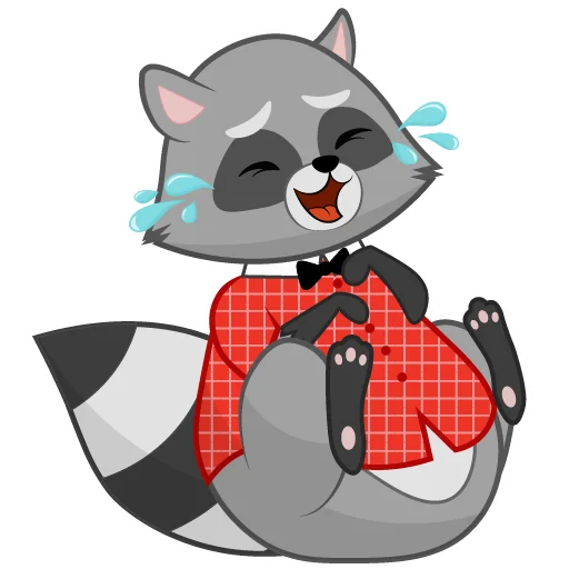 Sticker Енот Матвей - 1