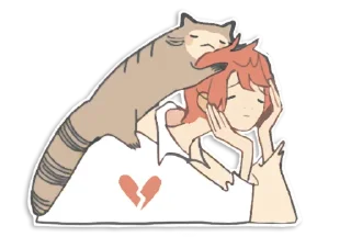 Sticker неведома зверушка - 2