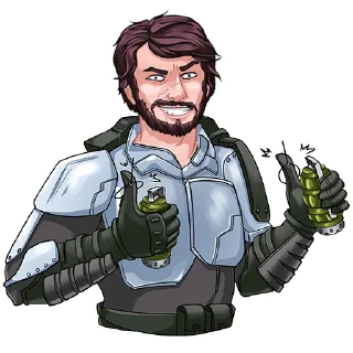 Стикер Грань вселенной - 9