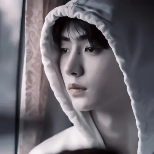 human face hood portrait