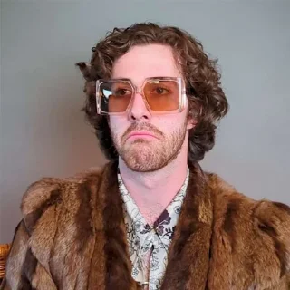 coat clothing human face