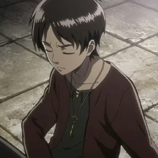 Стикер Eren yeager - 9
