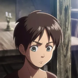 Стикер Eren yeager - 6