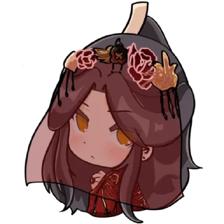 Стикер erha x genshin @kwixxyi - 5