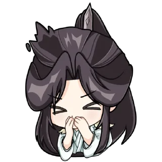 Стикер erha x genshin @kwixxyi - 0