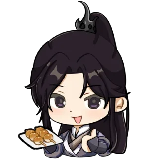 Стикер erha x genshin @kwixxyi - 3