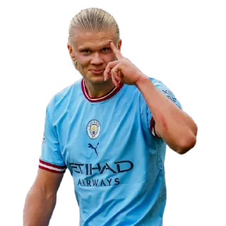 Sticker Haaland by👉 @footballstickers - 8