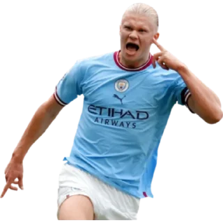 Sticker Haaland by👉 @footballstickers - 1